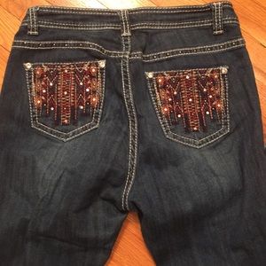 Fun straight leg jeans